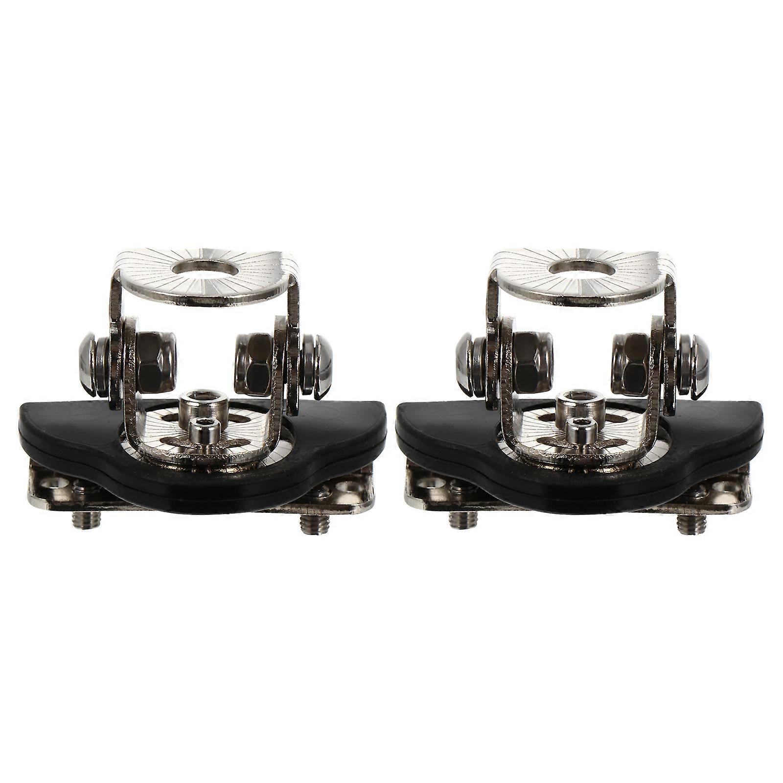 2 Pcs Universal Light Bar Mounting Brackets Pillar Hood Work Light Clamp Holder