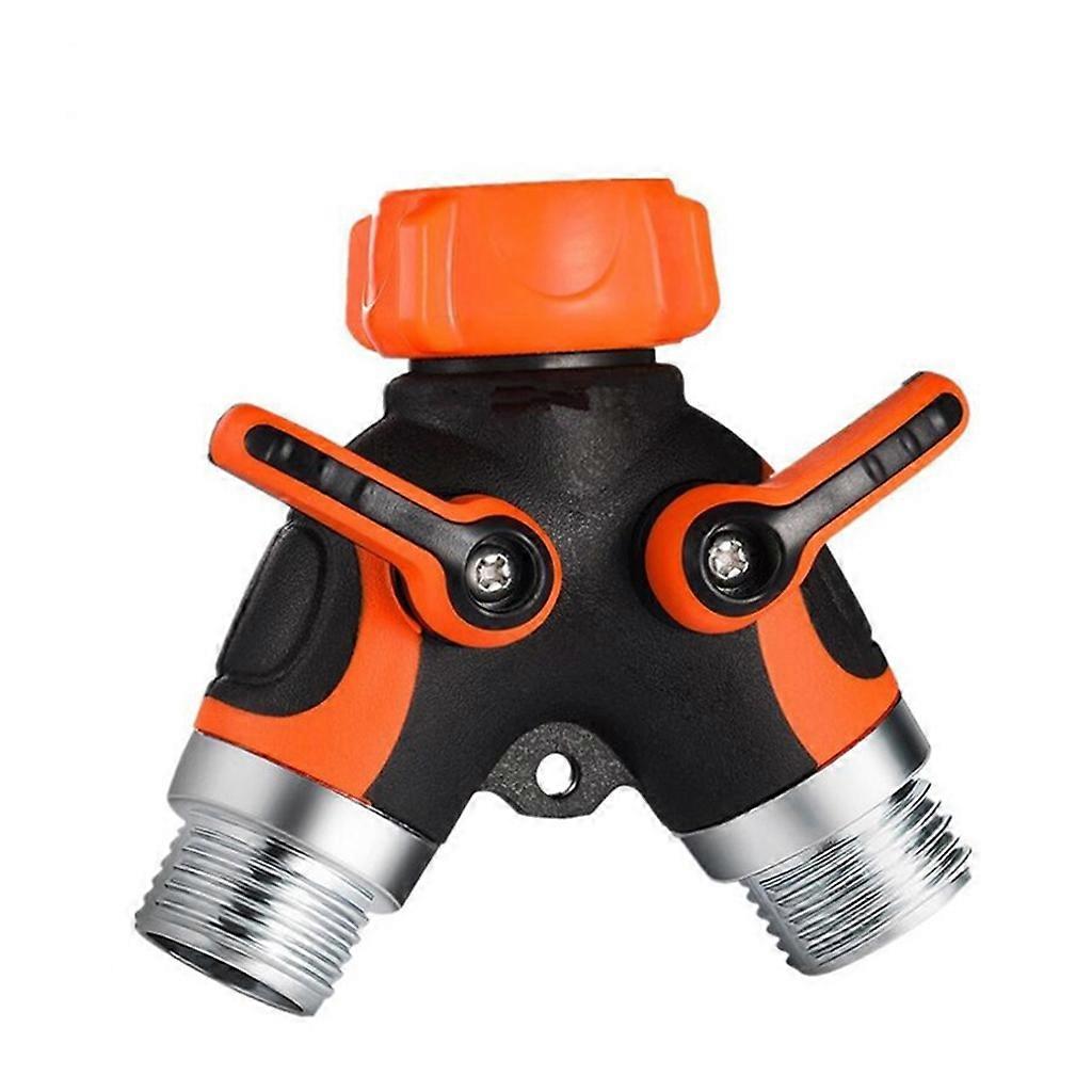 Y Shaped 2 Way Garden Hose Splitter