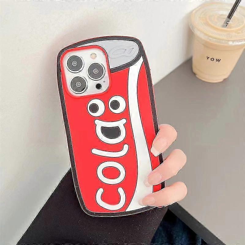 Creative Coke Phone Case For Iphone 11/12/13pro Max Case Durable And Drop-proof