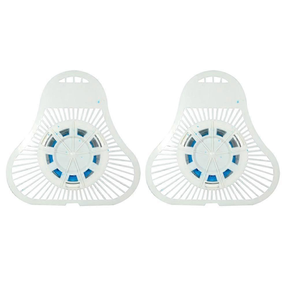 2PCS Deodorant Triangular Block Urinal Deodorant Descaling Piece Urinal Cleaning Tablets Anti-blocking Toilet Supplies amicably
