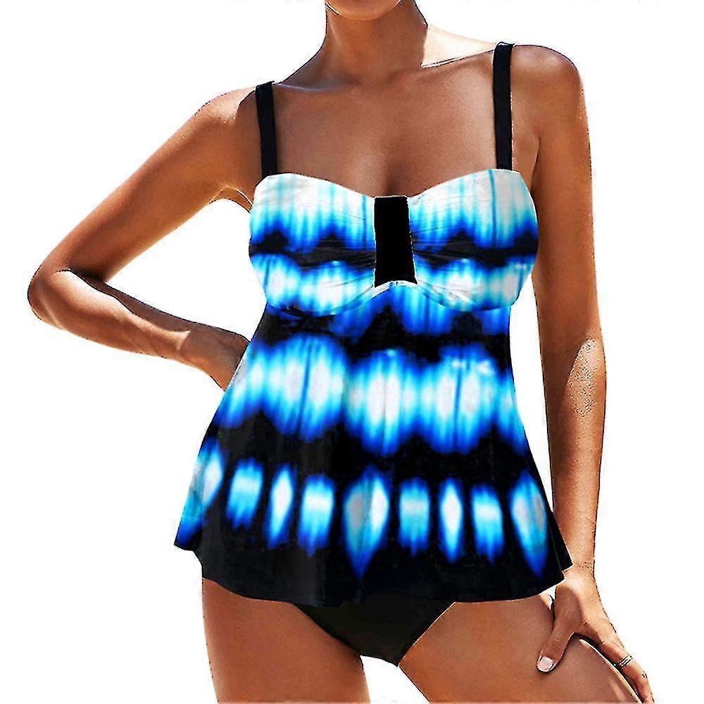 Maillots de bain femme Summer Beach Tankini Set Débardeurs + Shorts Maillot de bain