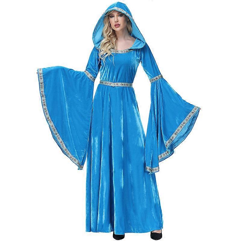 open lace back dress Forest Witch Medieval Dress, Vintage Embroidered Elf Costume, Adult  Tunic  Costumes