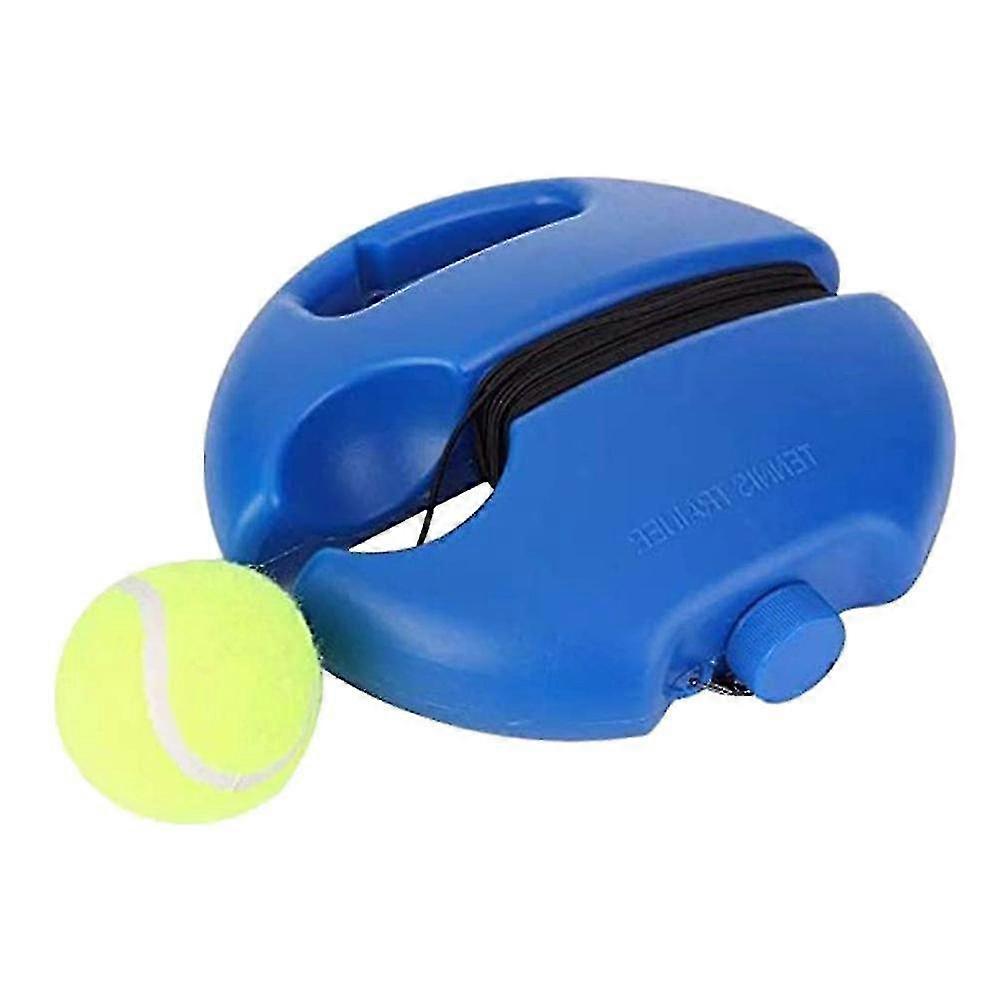 Blue Portable Self-study Practice Tennis Ball Training Tool