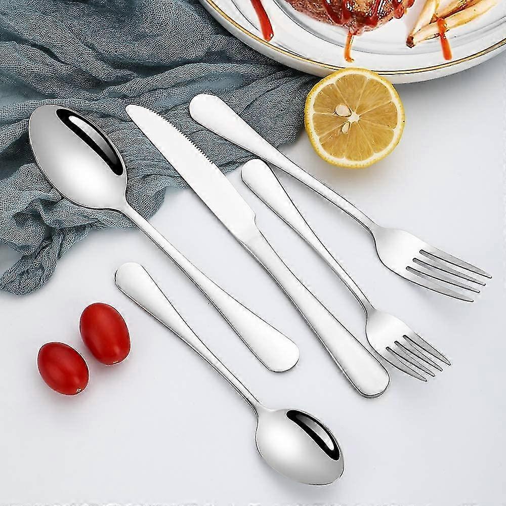 Edelstahl-Flachware-Set