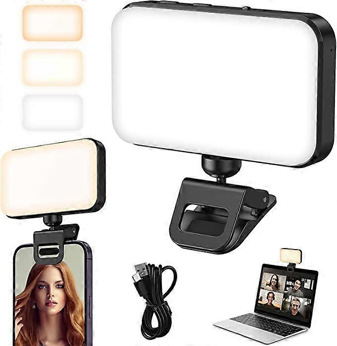 Lumière d’appoint LED portable Lumière d’appoint de vidéoconférence