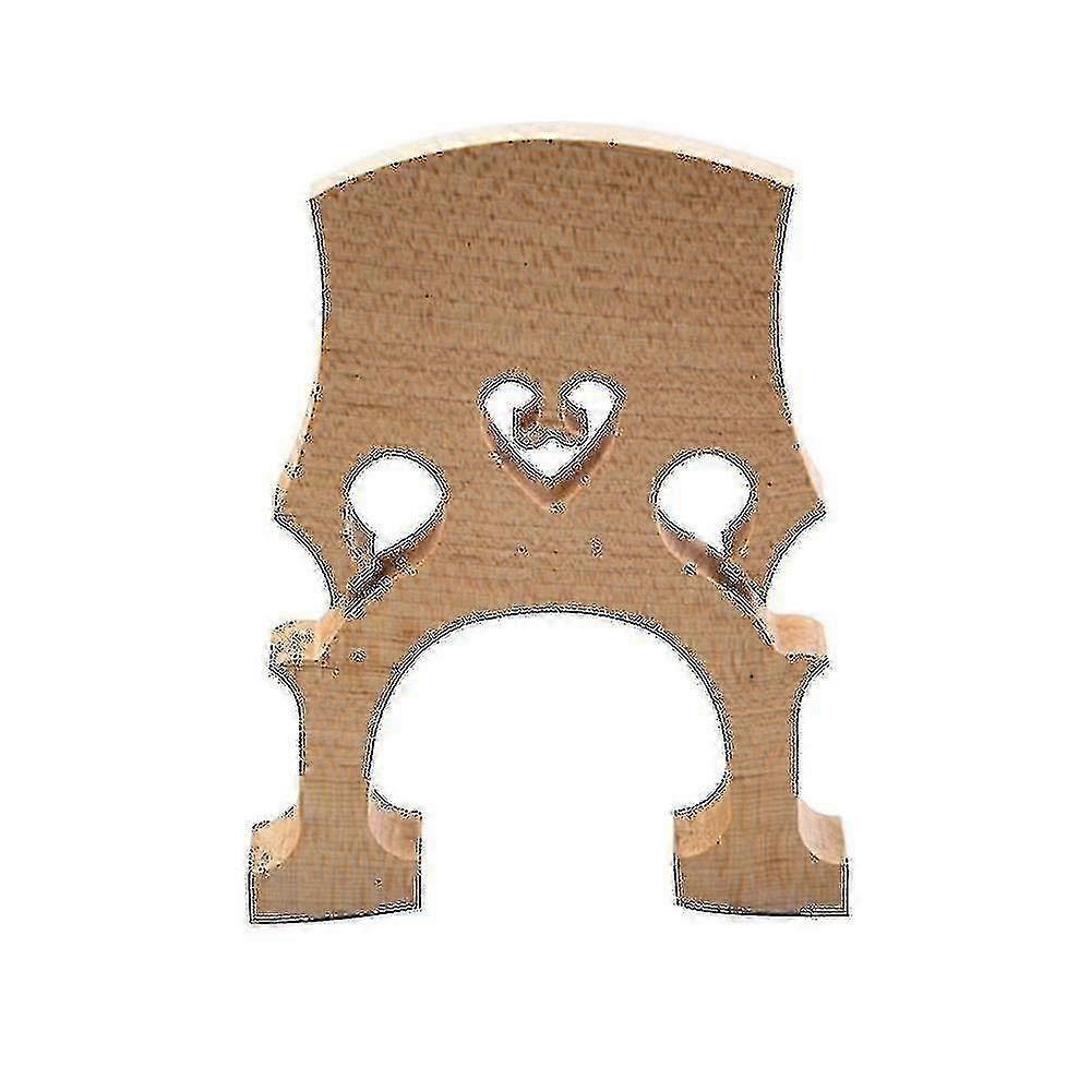1pc Replacement Part 3/4 Maple Bridge For Double Bass Contrabass Upright Bass
