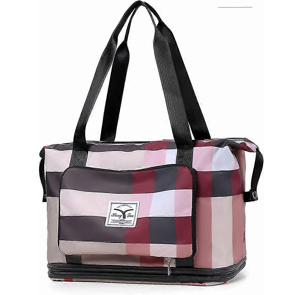 حقيبة سفر قابلة للطي ، حقيبة كبيرة في عطلة نهاية الأسبوع ، حقيبة يد للنساء والرجال ، حقيبة رياضية مقاومة للماء ،