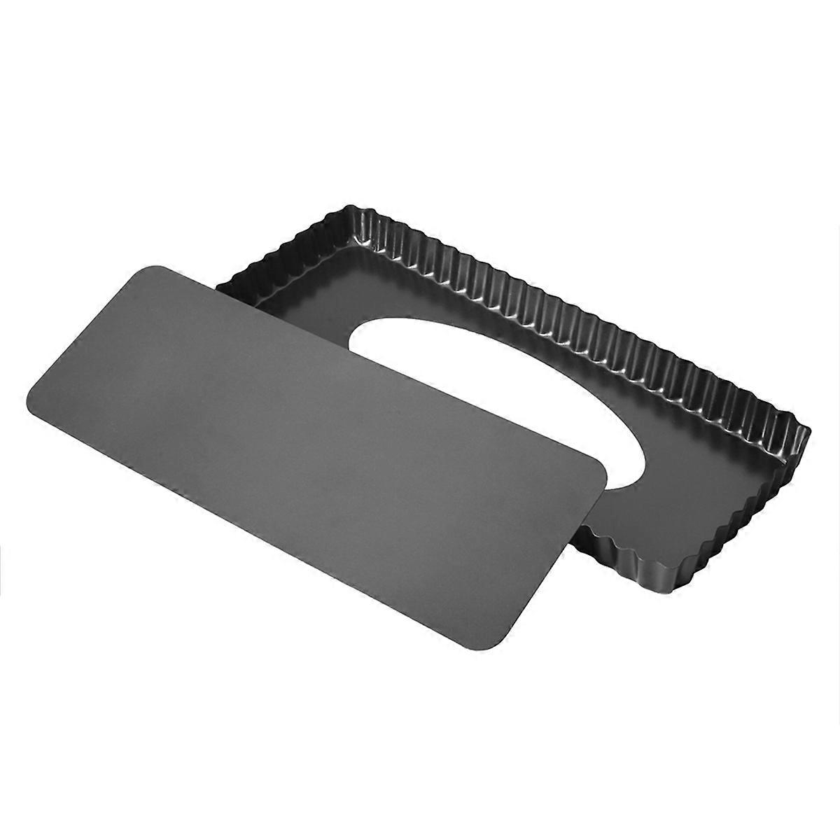 14 Inch Large-Sized Non Stick Coating Cake Mold with Removeable Bottom Baking Pan Household Bakeware Baking Pan