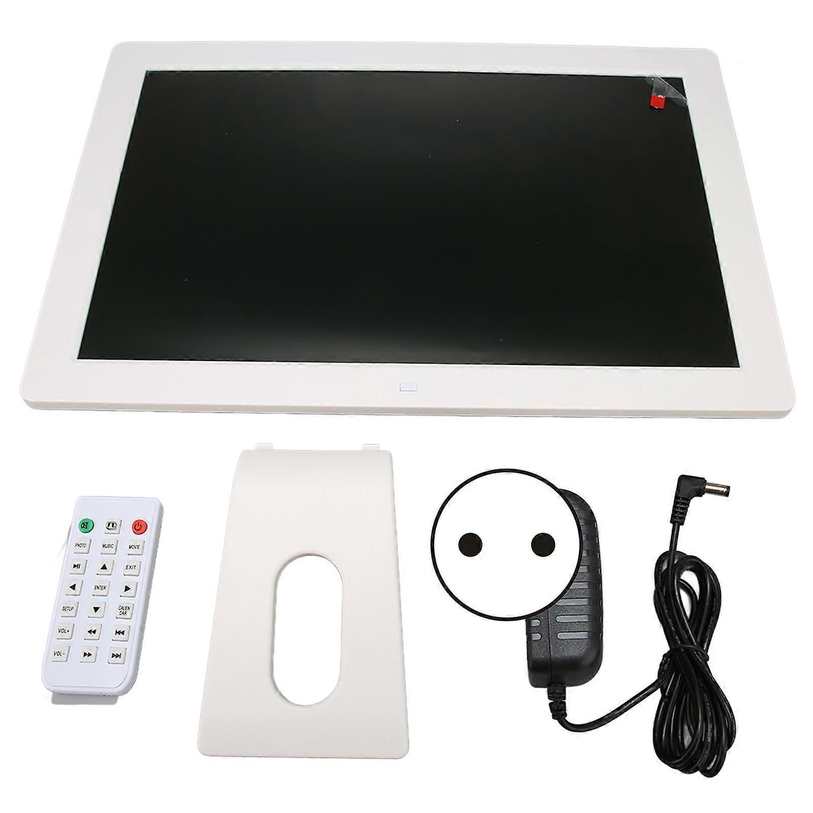 15.4" Full HD Digital Photo Frame with Remote Control - 1280x800 Display, EU Plug