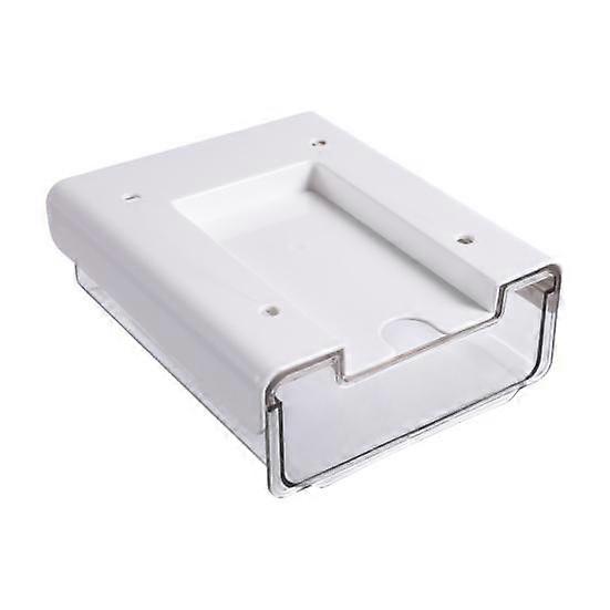 1 Set Under Desk Drawer Space-saving Large Capacity Plastic Multifunctional Stationery Pen Organizer Drawer for Home