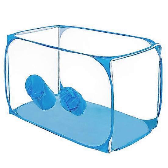 Mushroom Cultivation Tent with Two Gloves Transparent Propagation Stations for Microbiology Enthusiasts