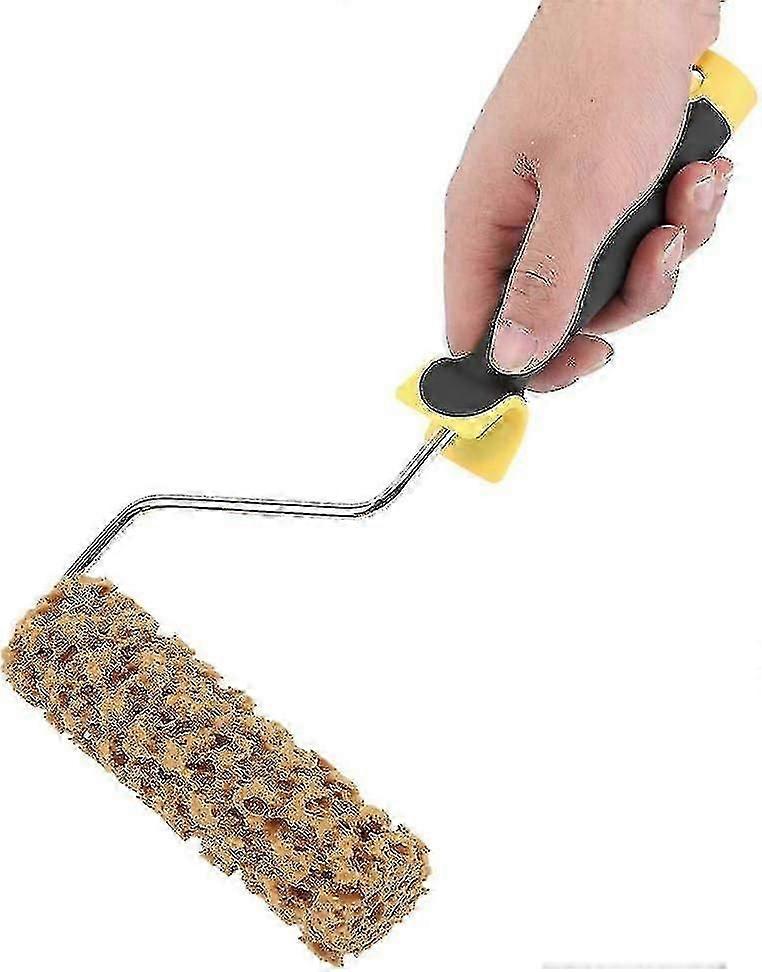 6inch Texture Pattern Paint Roller Brush,paint Roller Embossed With Handle For Wall Painting Tool Decorating - PJ