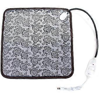 Pet Electric Heating Pad for Dogs and Cats With Anti-bite Steel Cord Waterproof Adjustable Dog Warm Bed Mat Heated Pet-Good