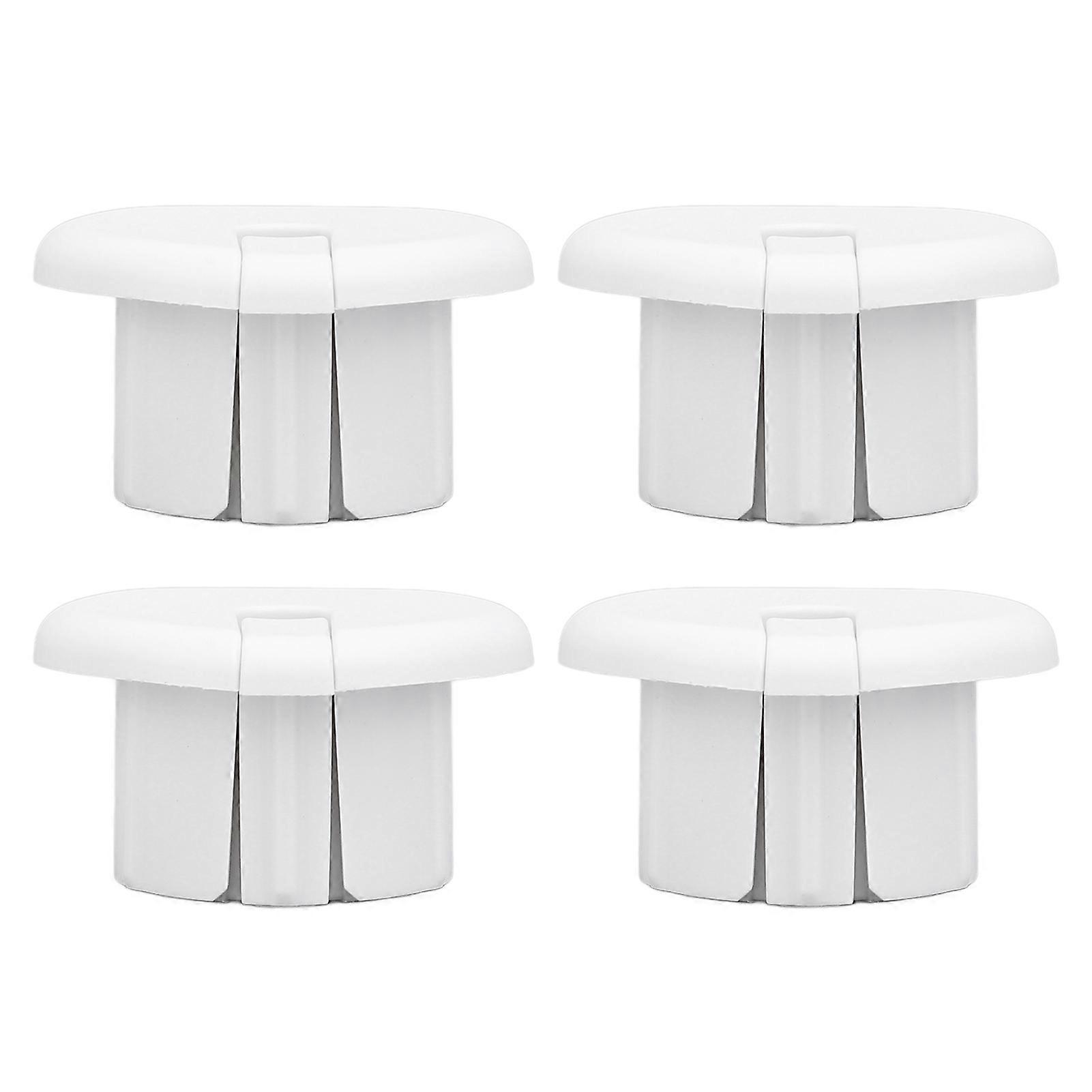 4pcs Satellite Cable Wall Bushing Set for Starlink White