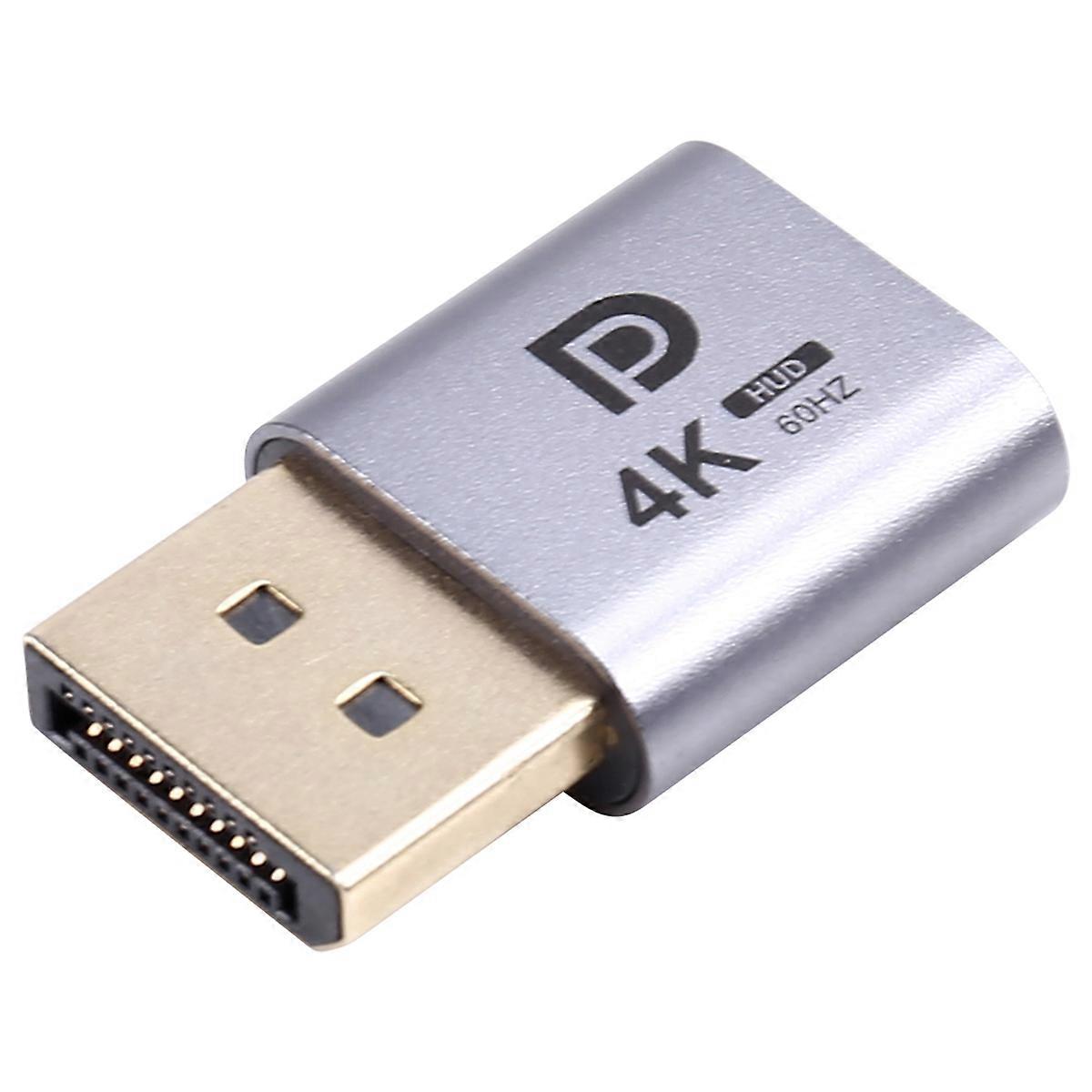 4K 60HZ UHD DP Dummy Plug Displayport Virtual Display Adapter EDID Headless Emulator Graphics Video