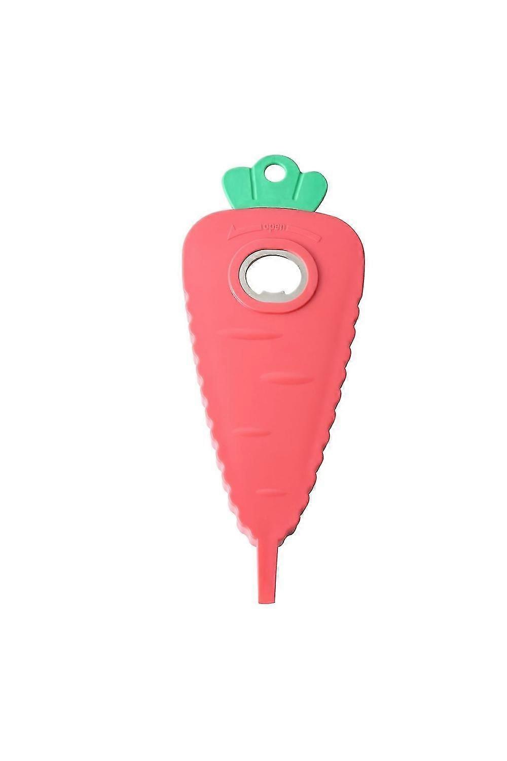 Jar Opener, 3 in 1 Multi Function Can Carrot Opener, Manual Beer Bottle Openers Anti-Slip Beverage B