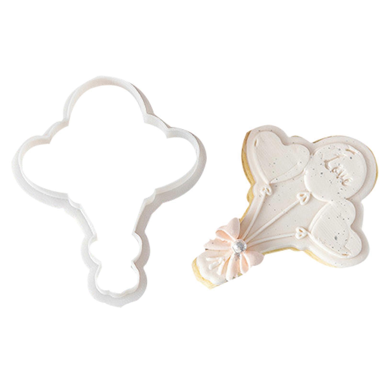 Cute Christmas Cookie Cutters for Impression Moulds for Large Holiday Cookies Snowflake Cookies Christmas Party and Baki