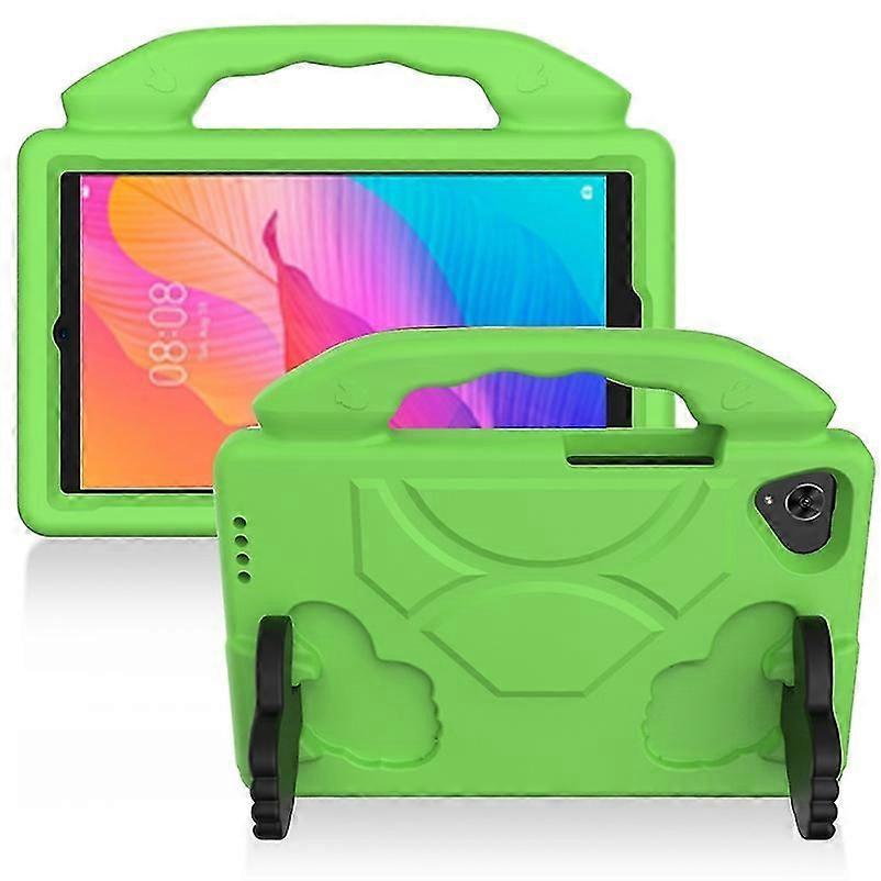 Eva Material Tablet Computer Falling Proof Cover With Thumb Bracket For Huawei Matepad T 8 Green