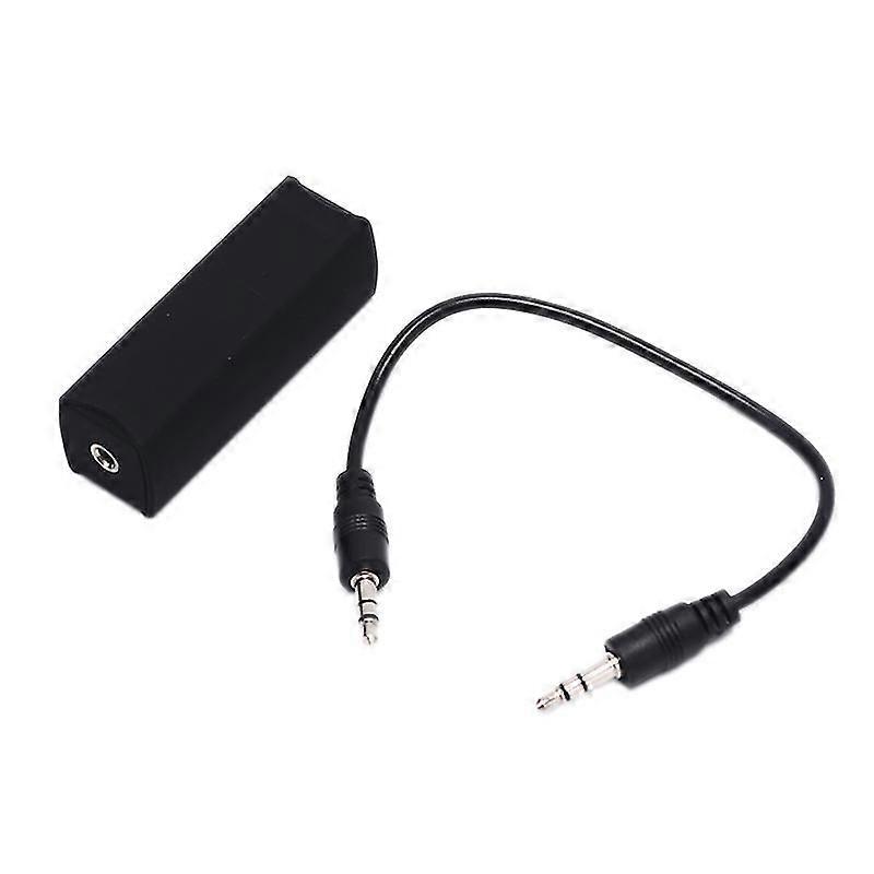 Ground Loop Noise Filter Isolator 3.5mm Cable For Home Stereo Car Audio System