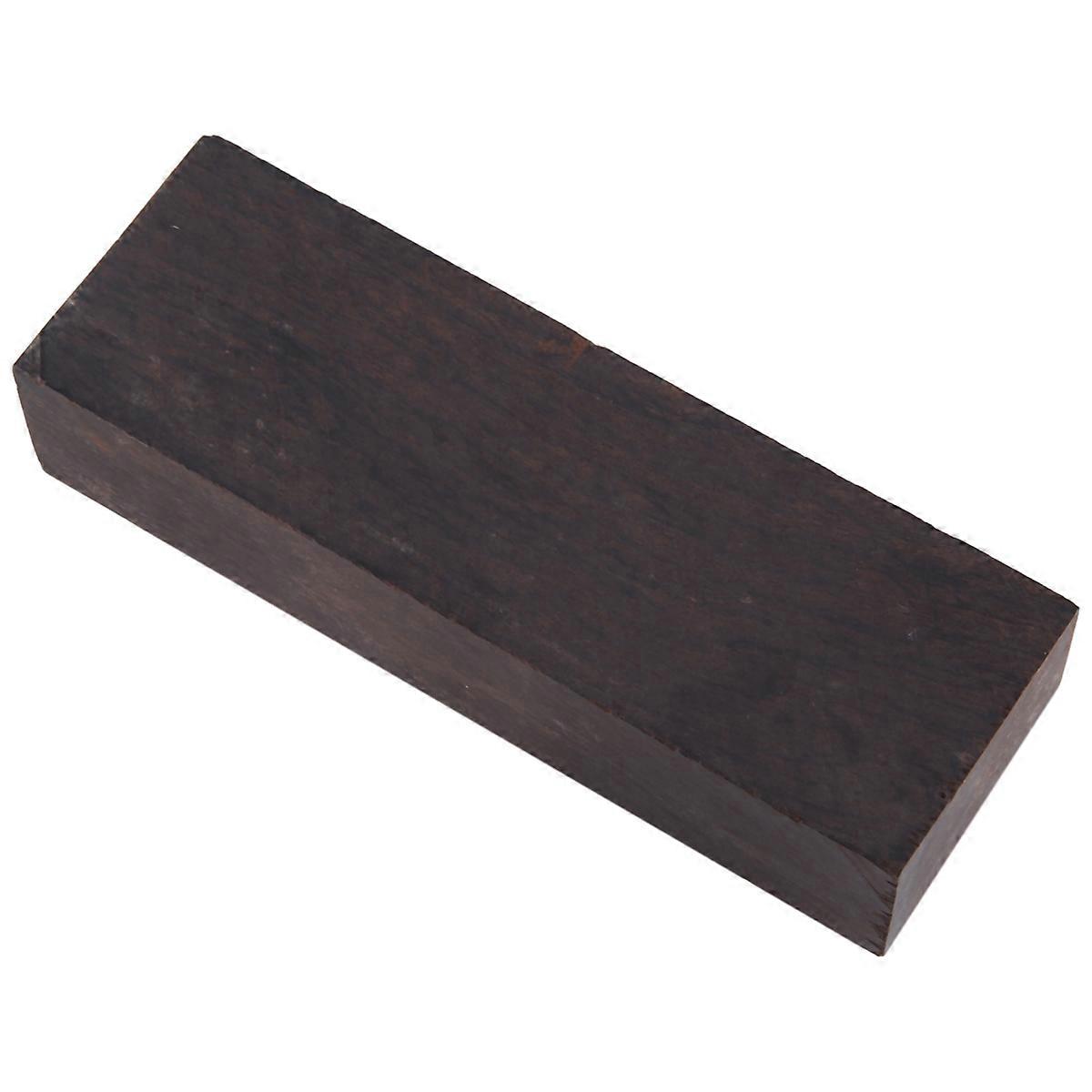 Ebony Lumber Block Wood Material DIY Blank Crafts Knife Handle Timber Handicraft Raw Material Wood Grain