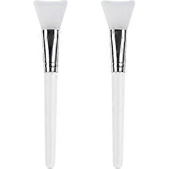 Face Mask Brush, Hairless Silicone Cosmetic Scrapers, Facial Mud Mask Applicator Brush