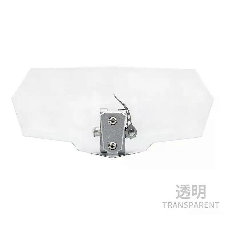 Universal Motorcycle Windshield Extension Adjustable Windscreen Wind Deflector Bracket compatible forElectric Vehicle Scooter Accessories MAXP