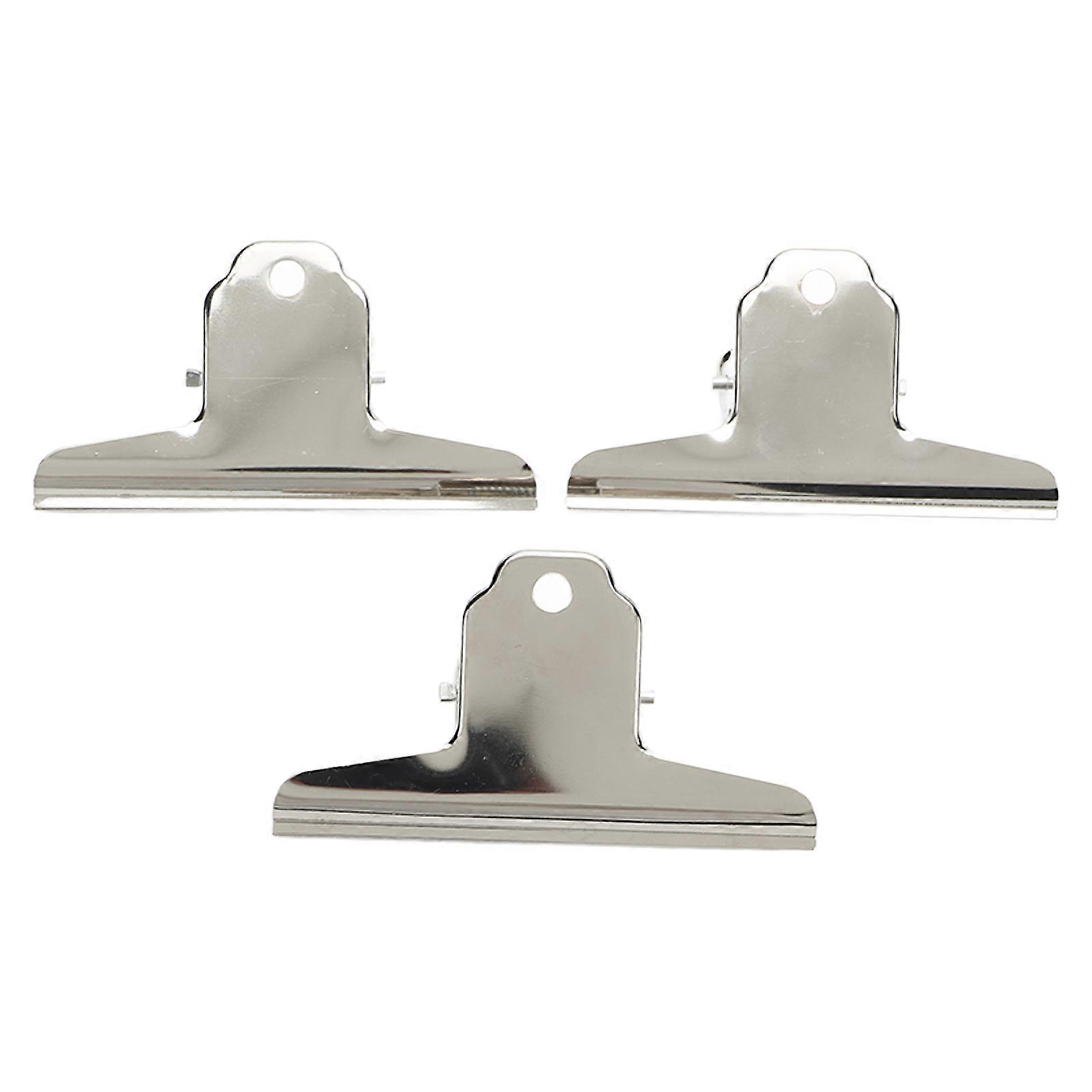 Heavy-Duty Multipurpose Steel Binder Clips