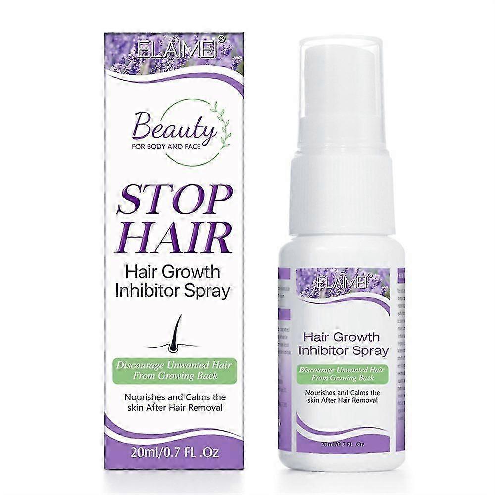 1-3 قطع غير مؤلم رذاذ دائم لإزالة الشعر قوي غير مؤلم يمنع نمو الشعر ويقلل المسام بلطف وأمان