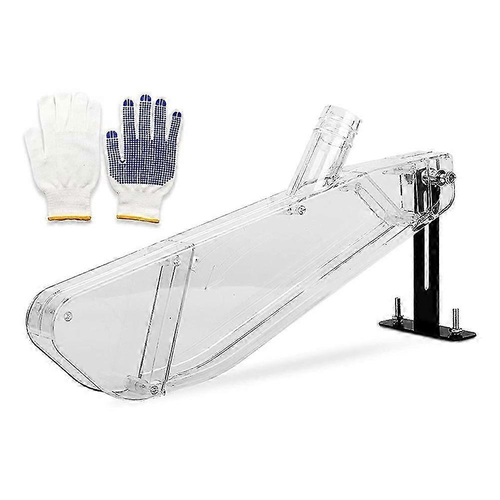 Stand Table Saw Protective Cover, 4-10 Inch Anti Dust Table Saw Guards,Dustproof Clear Plastic Case-For Most Table Saw B js