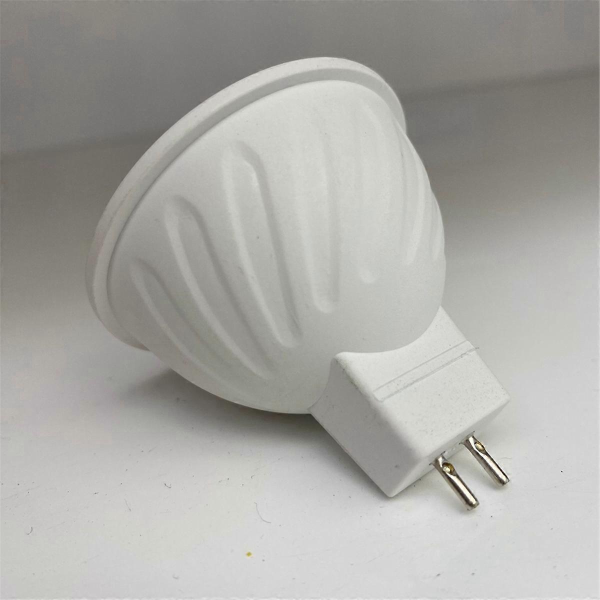 8PCS 7W MR16 DOB LED Bulb GU5.3 Base 6000k 580LM White Light