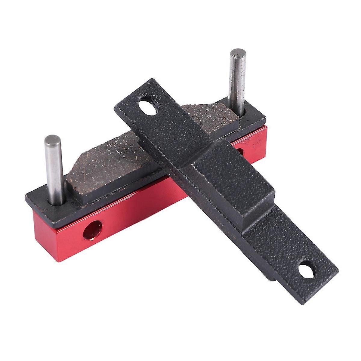 CNC Alloy Brake Pad Set for 1/5 HPI KM BAJA 5B SS RC CAR GAS-Orange