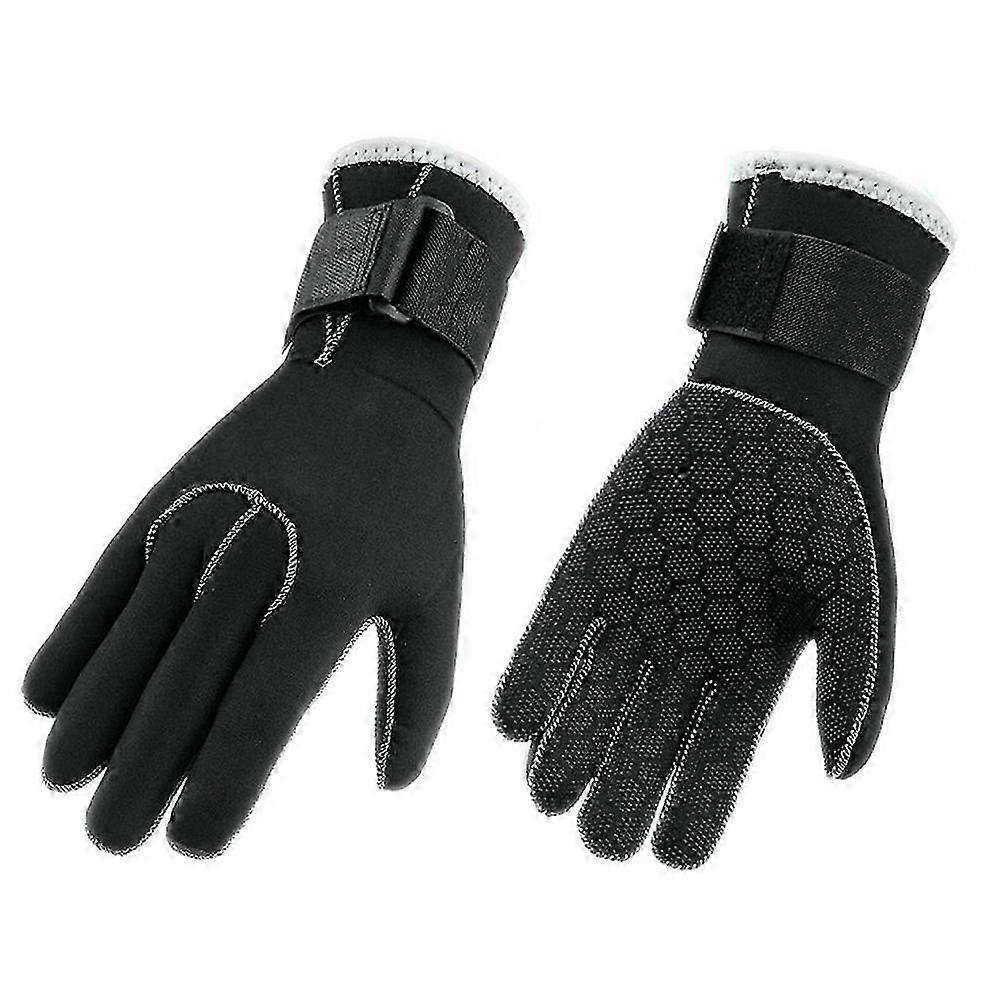暖かいダイビンググローブ滑り止めパンク防止ベルト調節可能なベルト男性に適しています