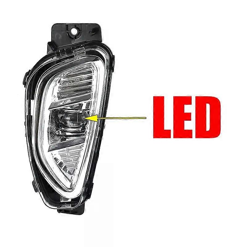 unique LED or Halogen Fog lights For Ford Escape 2020 2021 Car Accessories Parts Foglight Fog Lamp Assembly Daytime Running Light