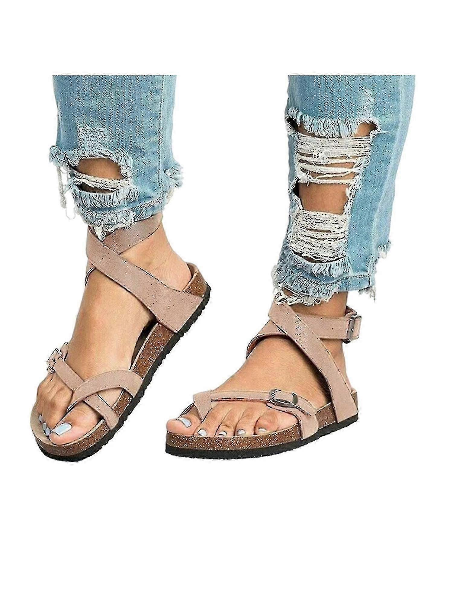 Ladies Comfortable Sandals Simple And Healthy Work Shoes