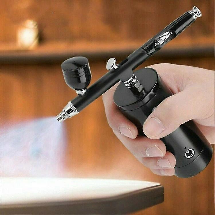 Portable Mini Electric Airbrush Pump Set-Rechargeable Color Painting Tool