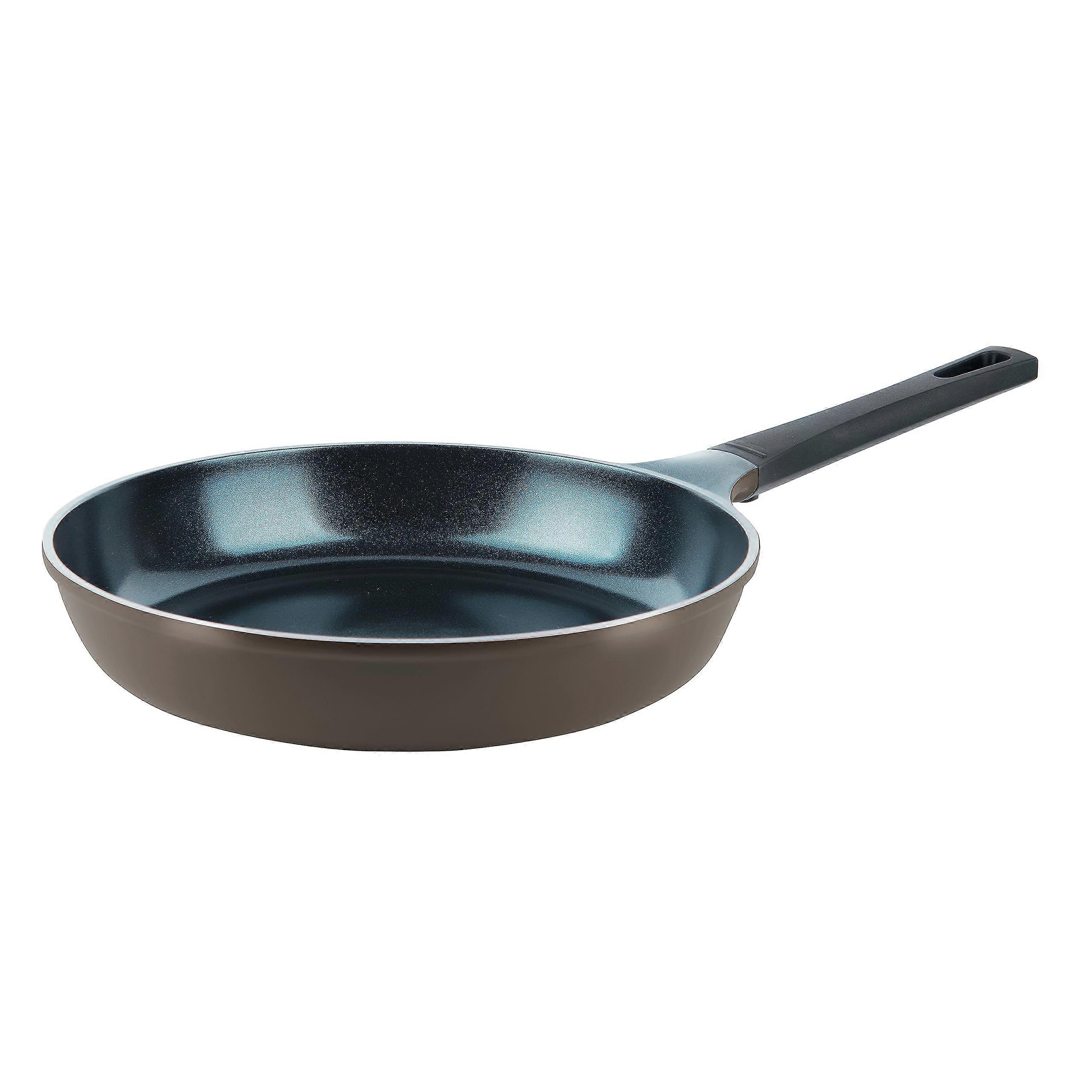 10" Green Ceramic Frying Pan with Smooth Non-Stick Coating, 100% PTFE and PFAS Free, Eco-Friendly Cooking Pan