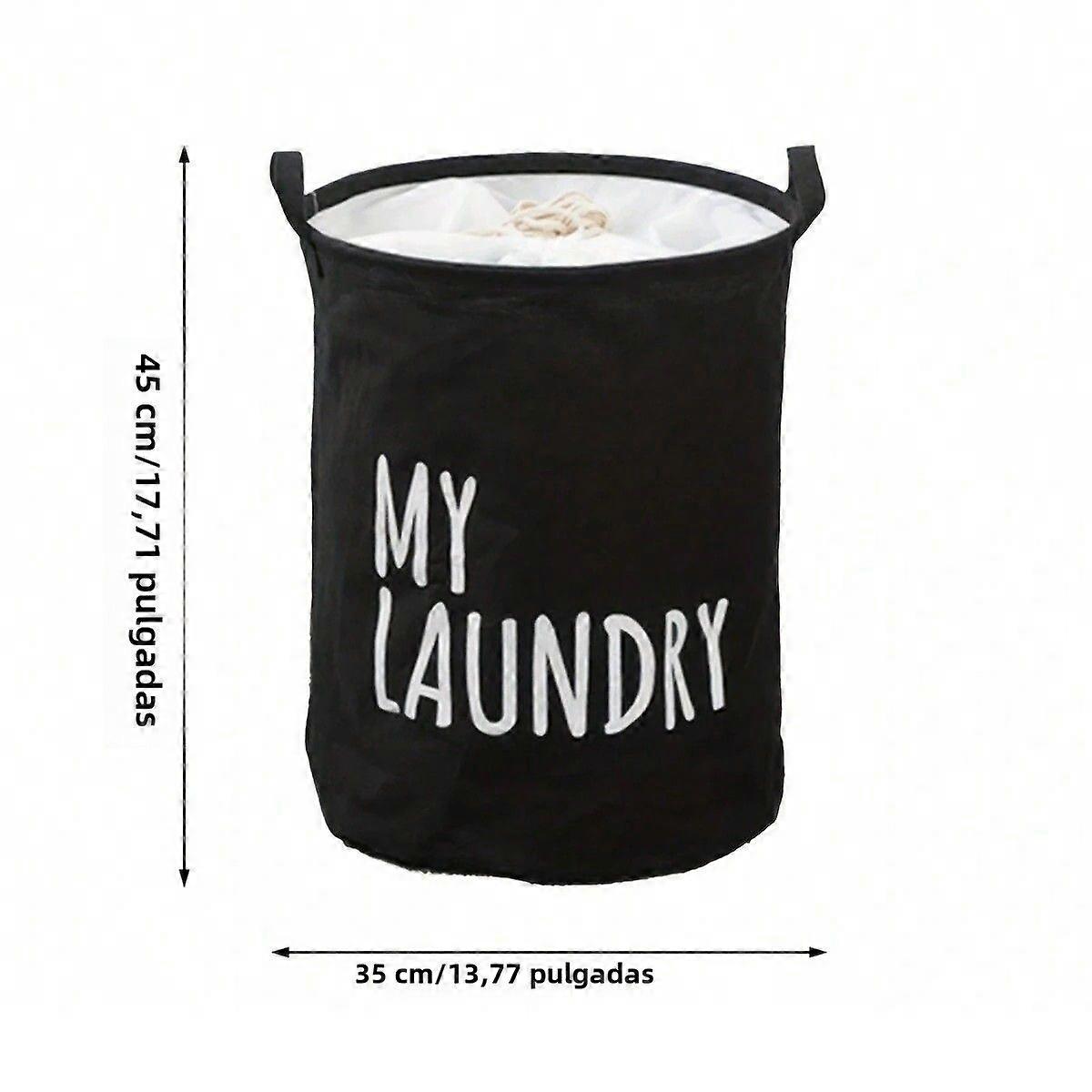 Multifunctional Foldable Laundry Basket with Handle for Organizing Bedrooms, Bathrooms, Balconies, and Classrooms, Modern Canvas Material
