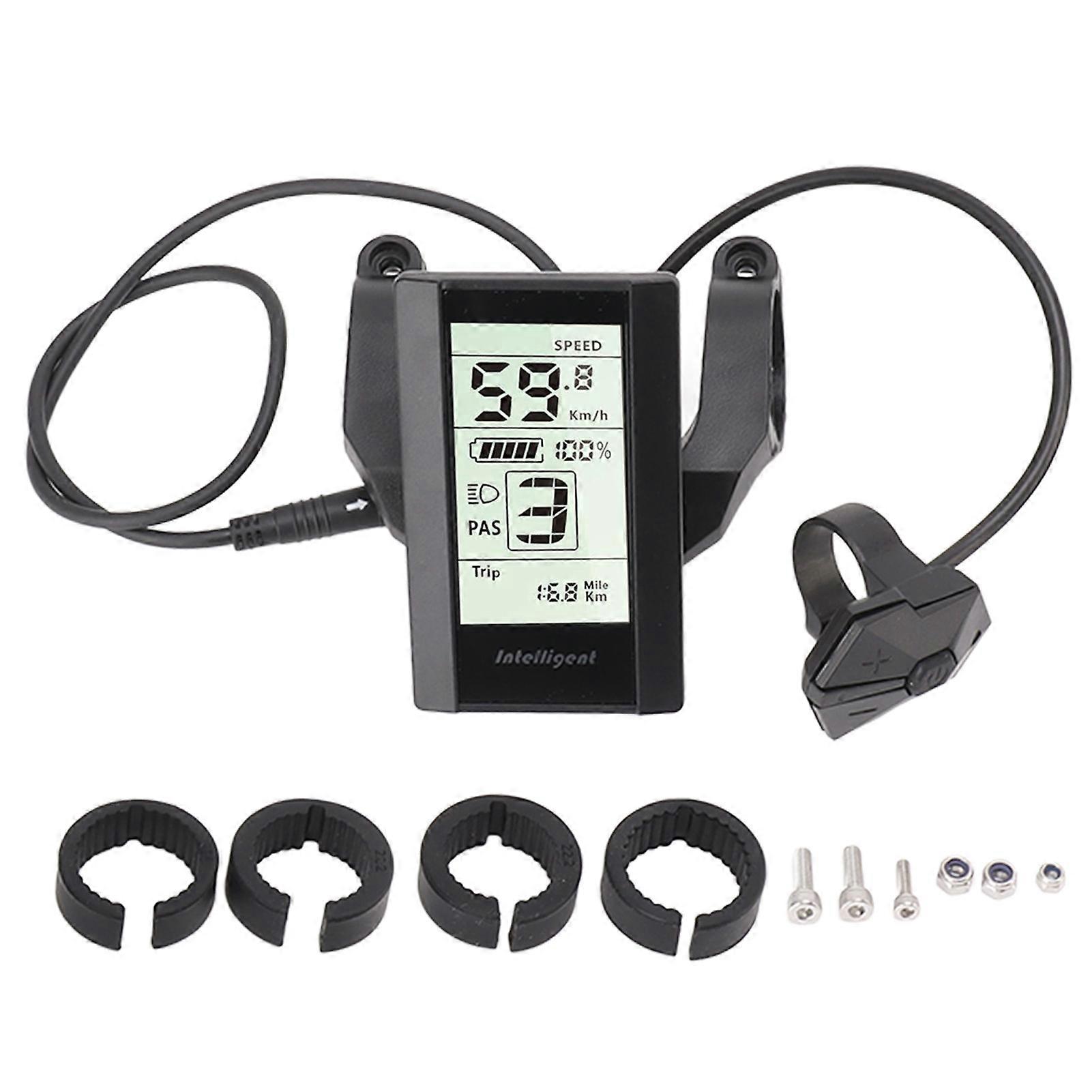 24 فولت 36 فولت 48 فولت 52 فولت 800 ثانية LCD وحدة تحكم لتعديل الدراجة الكهربائية