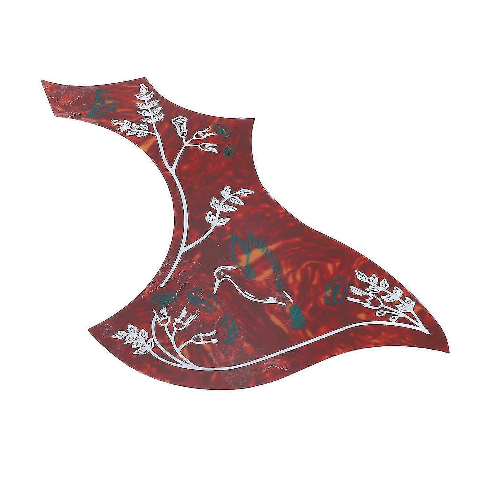 Acoustic Guitar Scratch Protector Decorative PVC Pickguard Easy to Install 40-42in