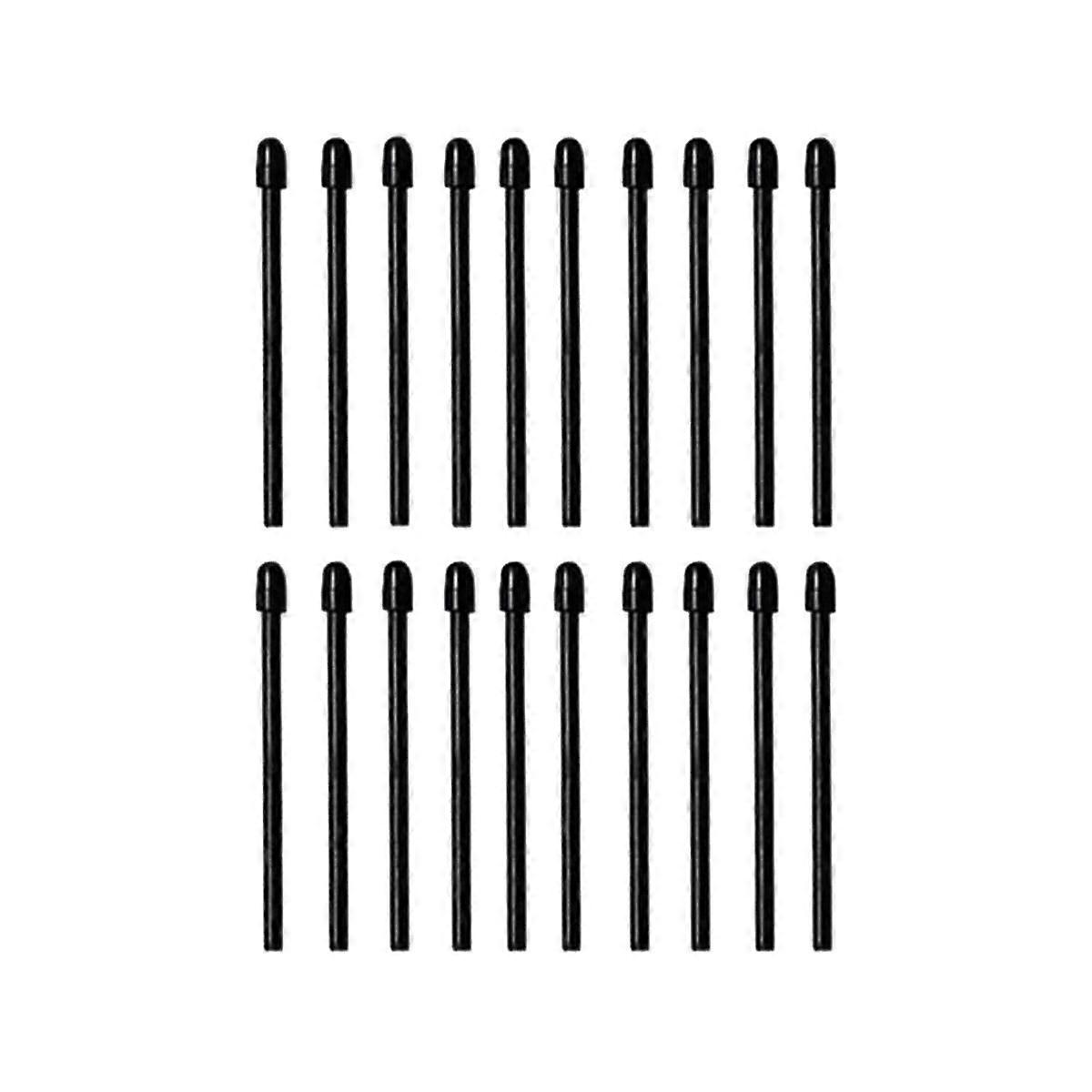 (20 Pack) Marker Pen Tips/Nibs for Remarkable 2 Stylus Pen Replacement Soft Nibs/Tips Black