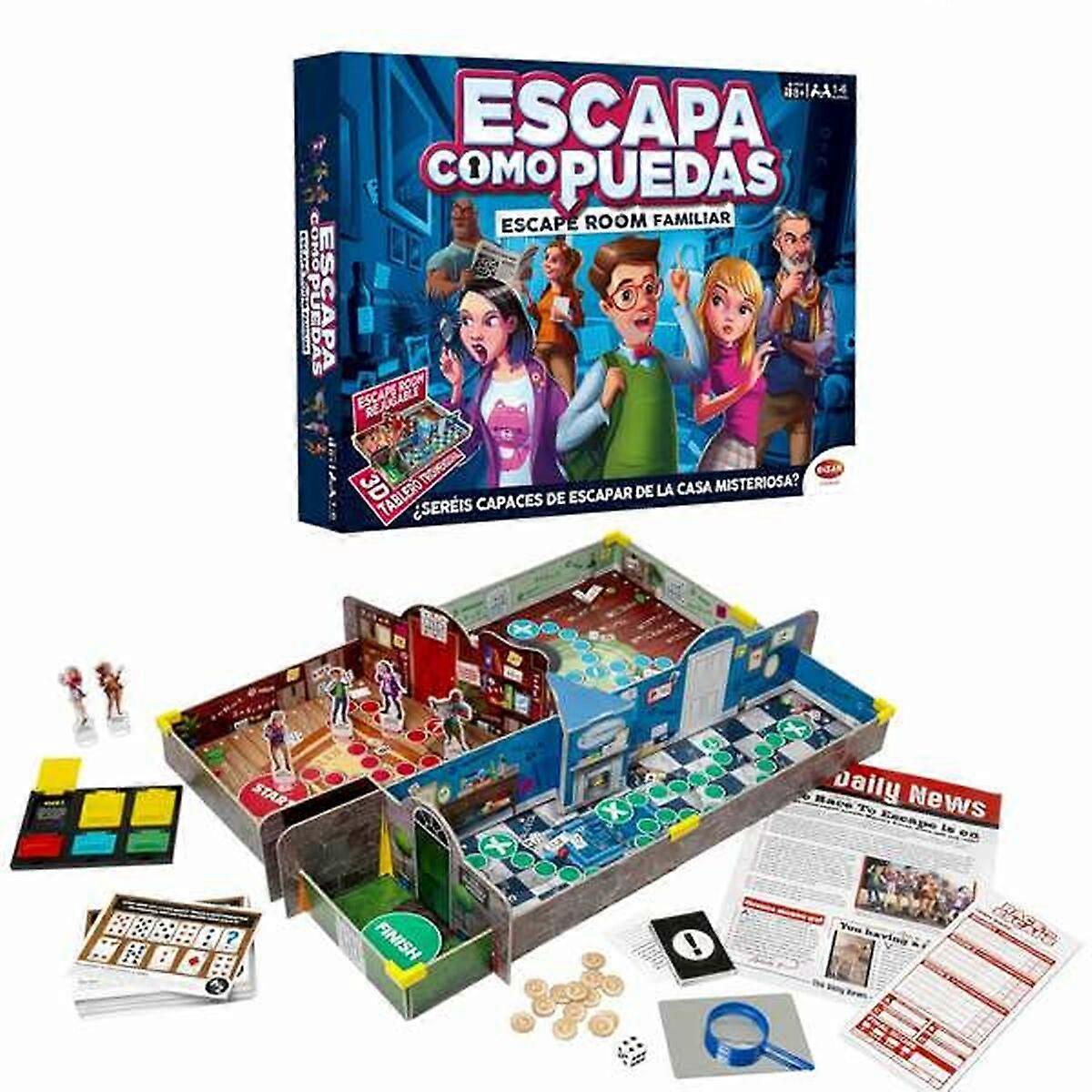 Board game Bizak Escapa como puedas - Escape Room Familiar ES
