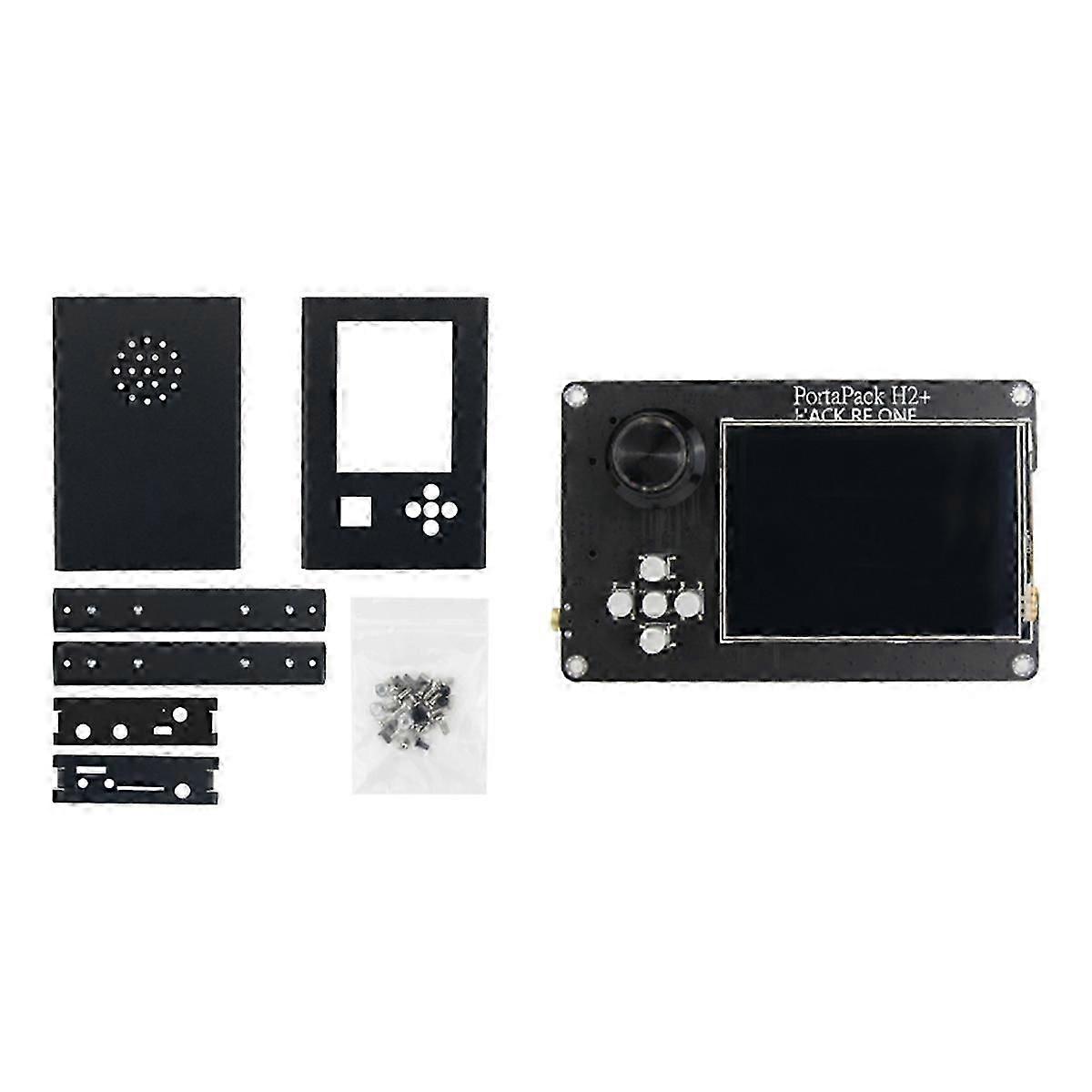 PORTAPACK H2+ 3.2 Inch Touch LCD Display + Aluminum Case + Speaker for HACKRF ONE SDR