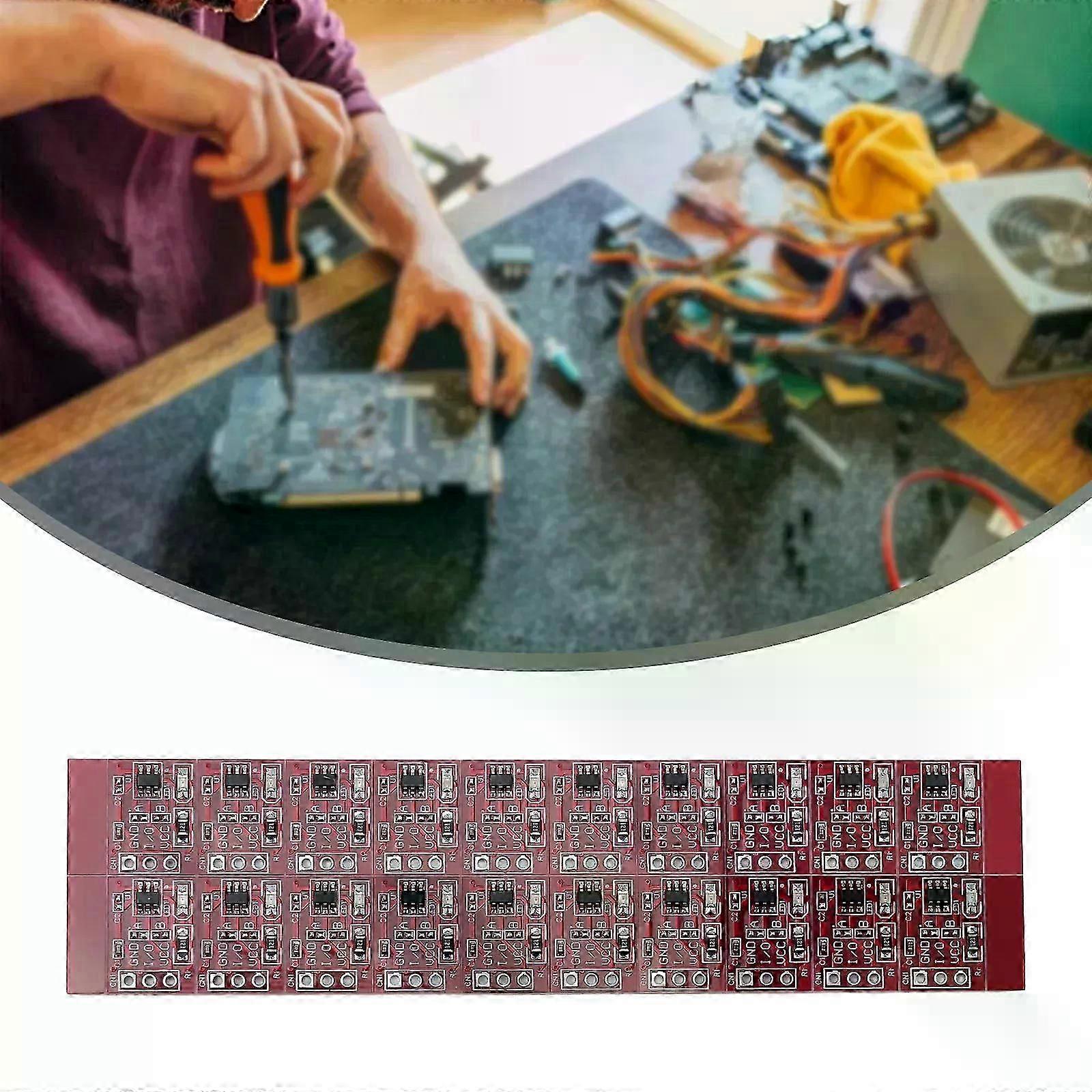 20Pc TTP223 Red Touch Button Modular Self-Locking MicroCapacitive Switch Red Single Capacitive Switch 25-55V