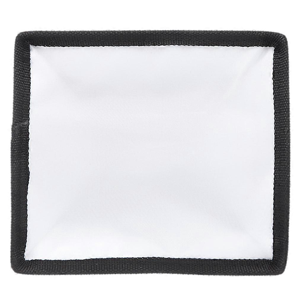 Foldable Flash Diffuser with Skid Strips for Strobe Light Soft Light Diffusion for Indoor Portrait and Outdoor Wedding Photography