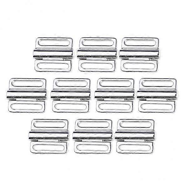 3-50 Sets BIKINI CLIPS Hook Metal Strap