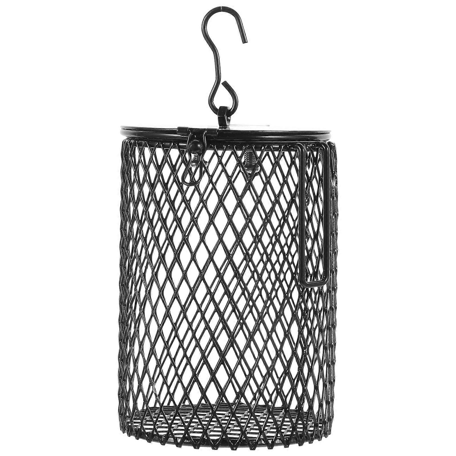 Reptile Heating Lamp Cover Scalding Mesh Shade for Tortoise, Lizard & Bird Tanks – Efficient Heat Dissipation, Easy Installation, Small Insulation