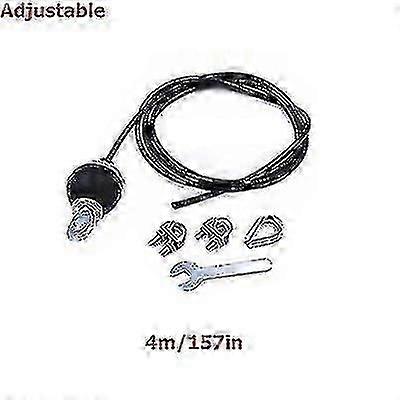 2m-5m الصالة الرياضية كابل سلك حبل الثقيلة قطع غيار الصلب للمنزل الصالة الرياضية اللياقة البدنية كابل ملحقات بكرة ضياء 5 مم