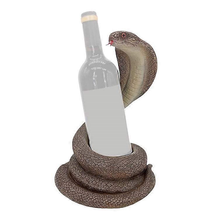 Halloween Red Wine Rack Snake Wine Bottle Holder for Home Table Decor Wine Cabinet Display