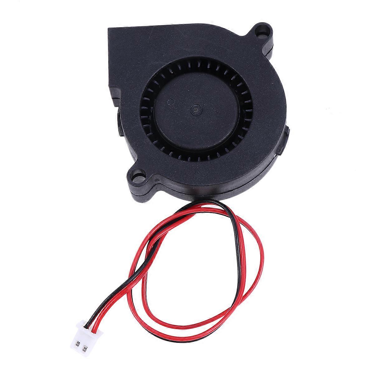 24V 3D Printer Blowing Fan for Cooling Heatsinks (Black)