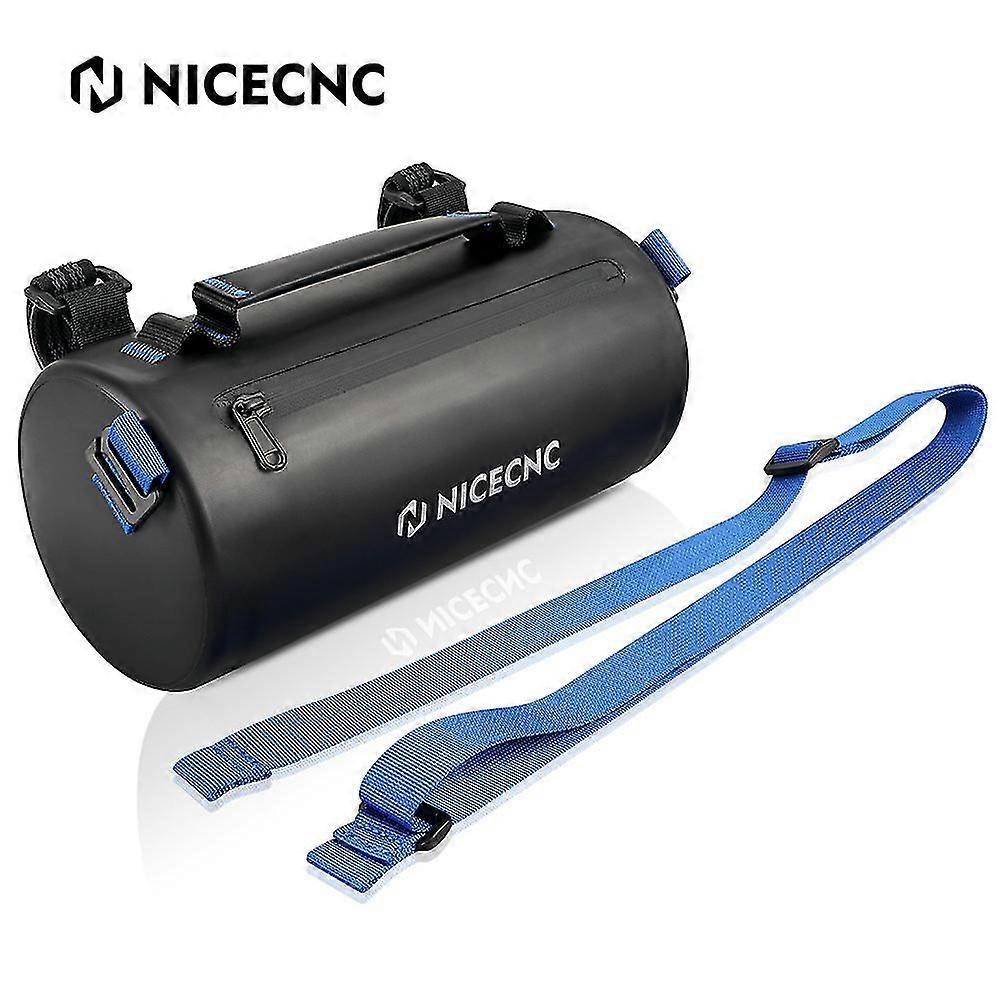 Applicable Nicecnc Motorcycle Tpu Waterproof Bag Handlebar Barrel Storage Small Universal Tool Ruckus Bag With Shoulder Strap For Bike Moto